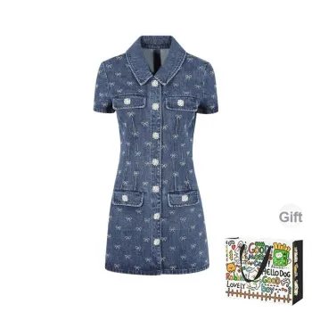 Dippanis Short Sleeved Dress Women's