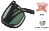 Gift Box for Girlfriend (Black Frame with Green Lens)