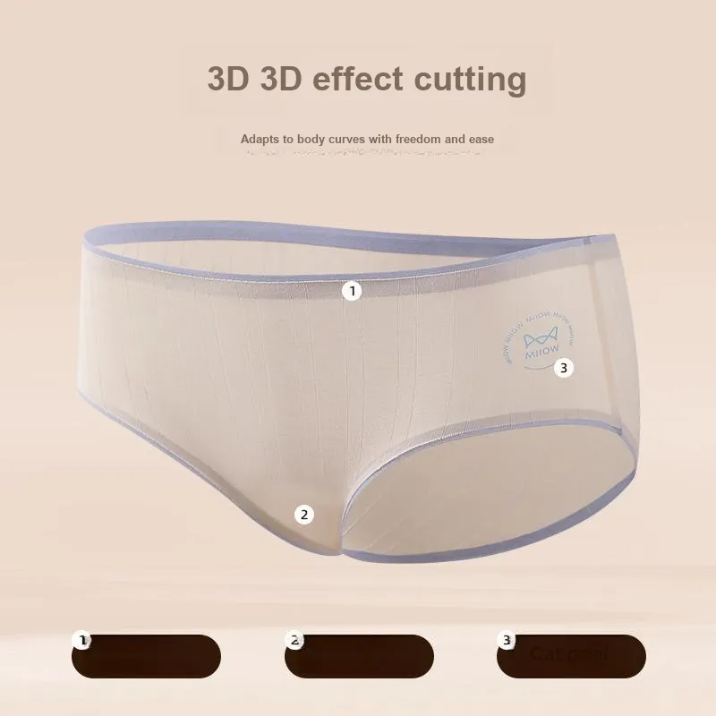 MIIOW Trend Party Series Underpants Women's Box 3 Pack-4