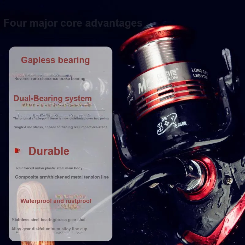 Jiadiaoni Fishing Line Reels Outdoor Nylon-4