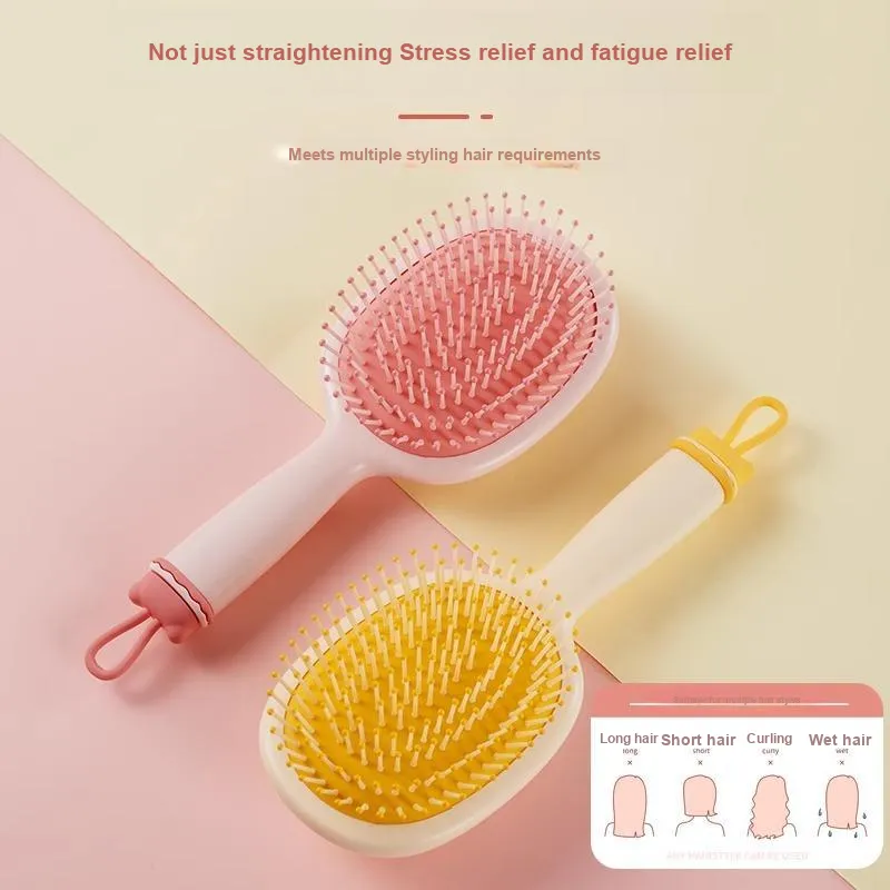 ZHENZI Cute Airbag Long Hair Curling Tool For Voluminous Style Comb Promote Head Microcirculation-10