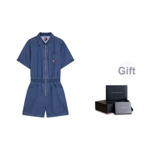 Tommy Hilfiger Комбинезон Женский Джинсовый Синий