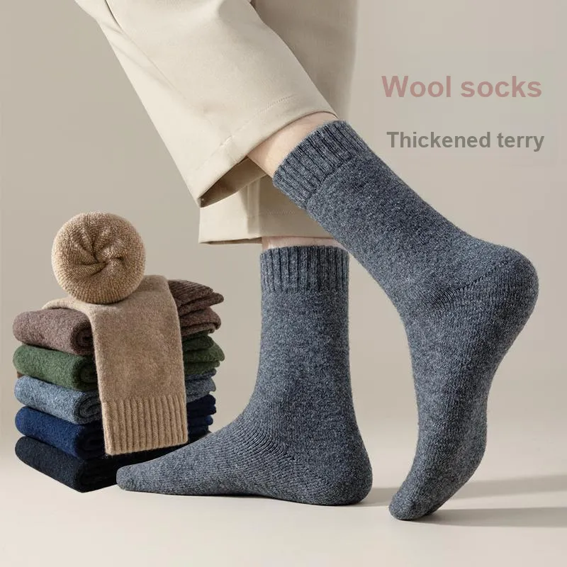 AOKANG Mid Calf Socks Men's 3 Pack-8