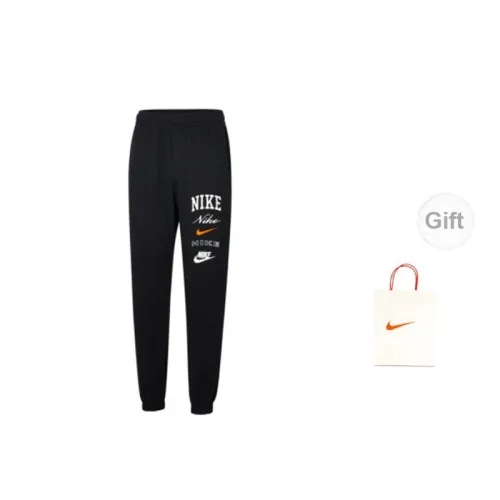 Nike Sports Pants Men Black Gift Bag