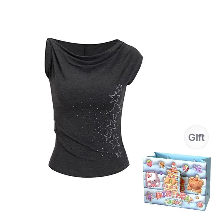 REMOULD T Shirts Women's Dark Gray Shopping Bag-0