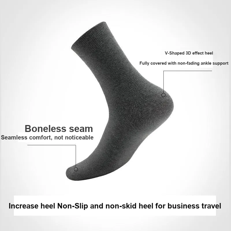 The First Name Element Mid-Calf Socks Men's Shopping Bag 6 Pack-2