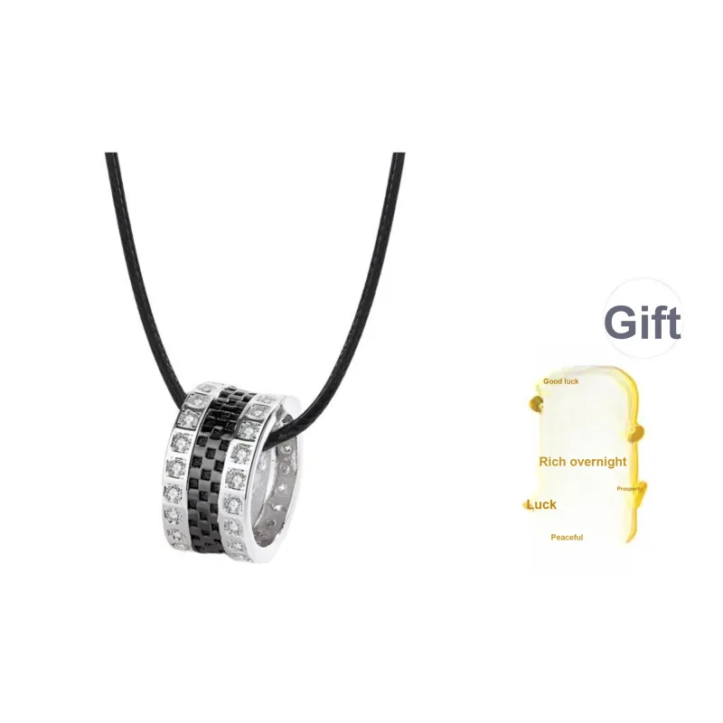 CHAOHONGJI S925 Silver Necklaces Men's-0