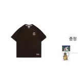 브라운 모나 Lisa 큐트 고스트 반팔