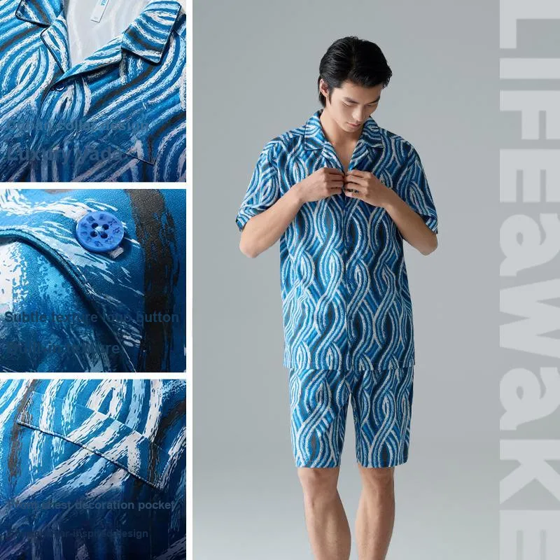 HLA Men Pajama Sets-9