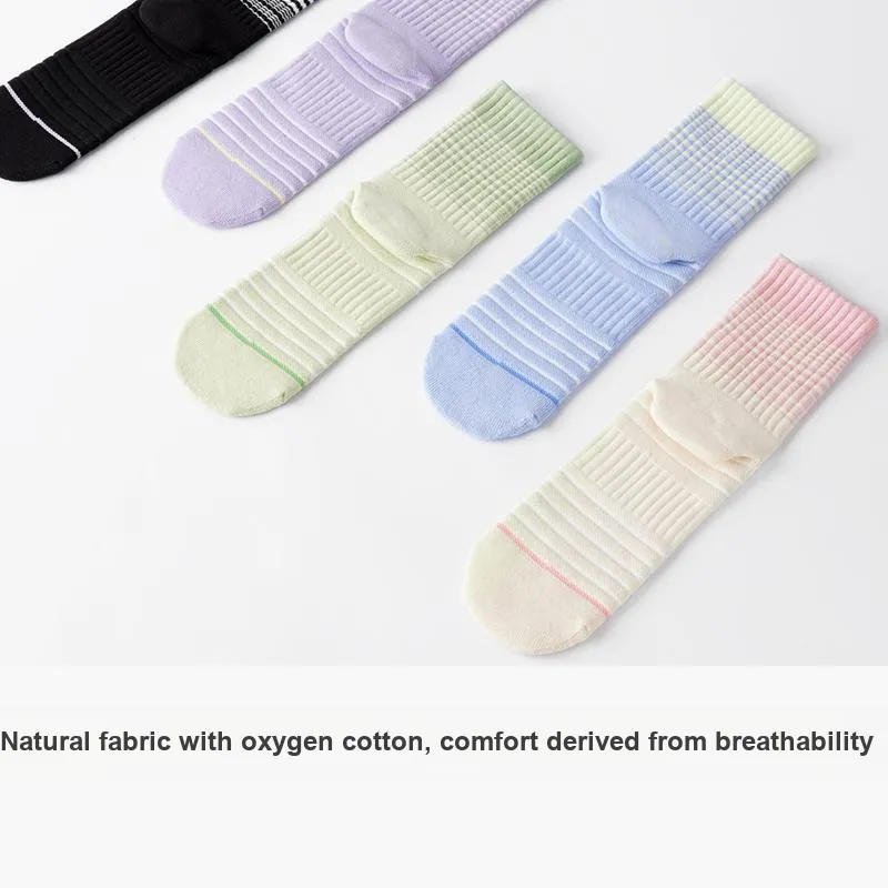 B&C.Room SS24 Mid Calf Socks Women's 4 Pack-3