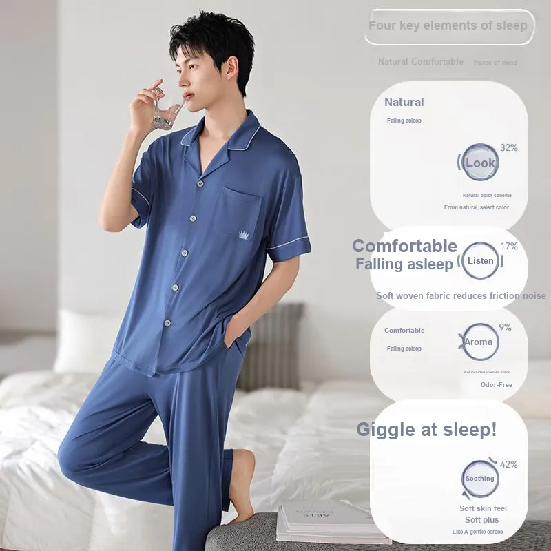 MADALLO Men Pajama Sets-2