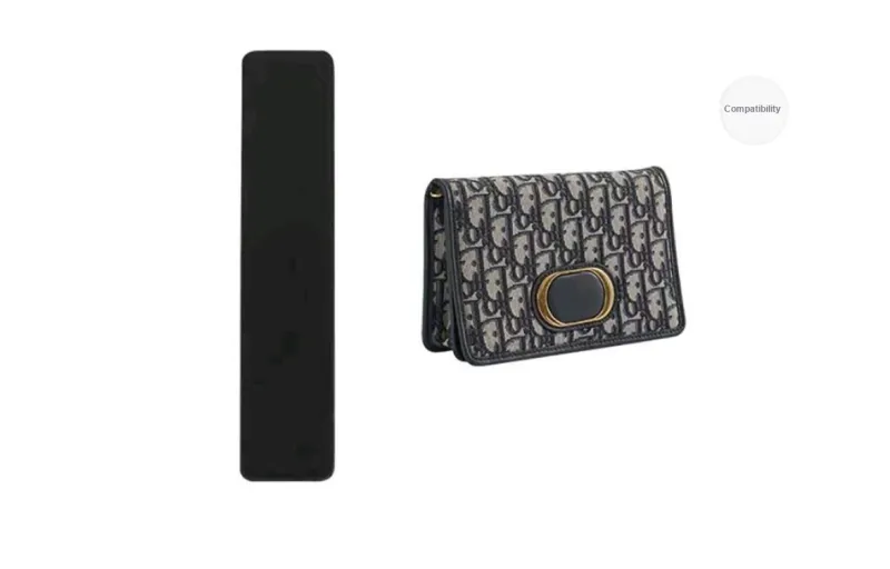 Lan Bao Fan PVC One Shoulder Fanny Pack Bag Accessory Women's Black-0