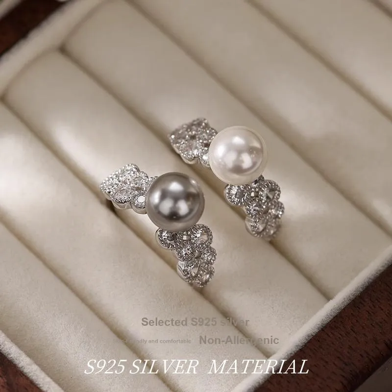 Ostantin S925 Silver Rings Women's-3
