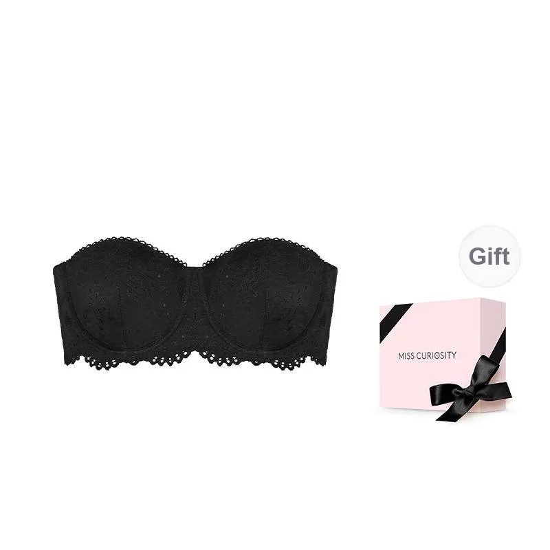 MISS CURIOSITY Women's Strapless Bras-1