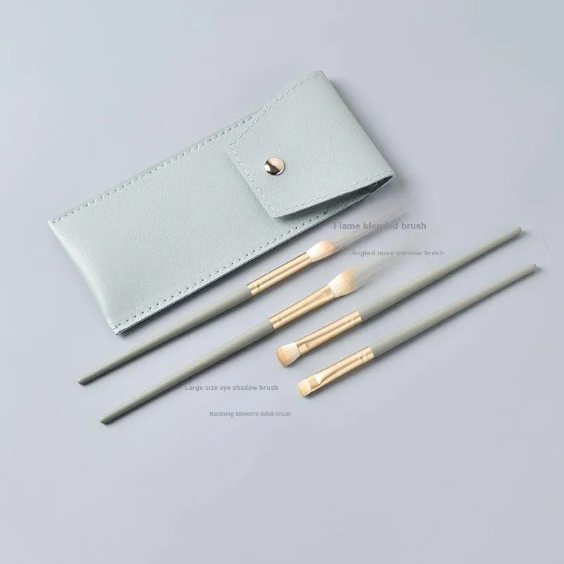 A Few More Cute Soft Grape Eye Brush With Snake Skin Texture And Blush Brush Beauty Tool-5
