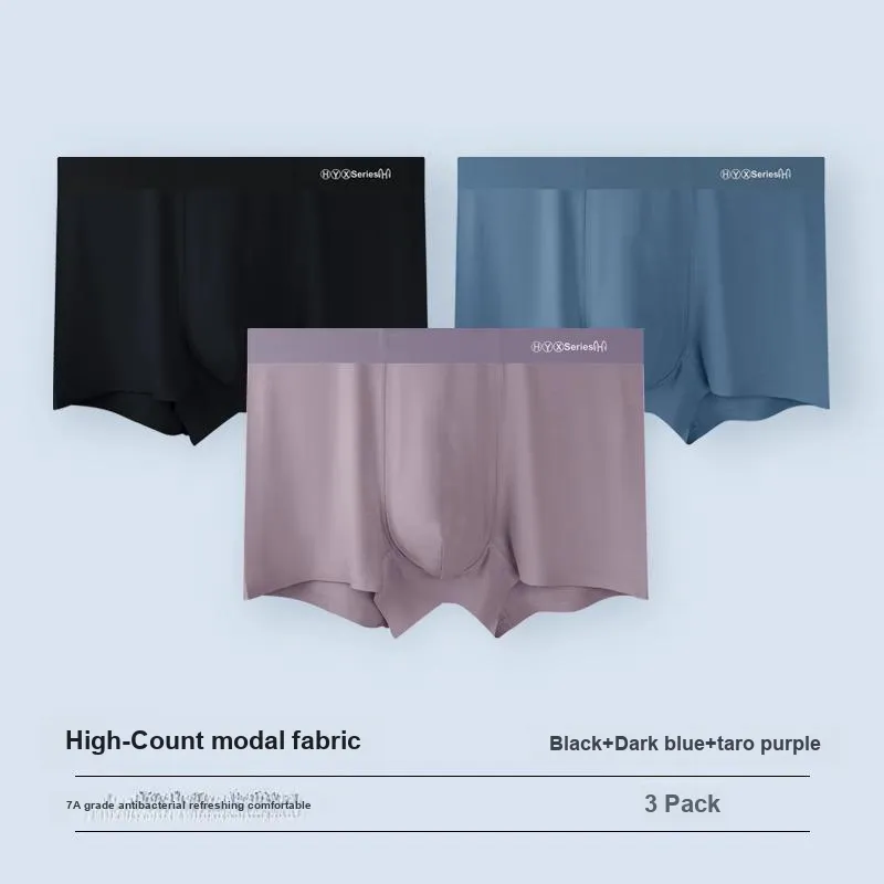 H YXIANG Underpants Men's Combo Set-41
