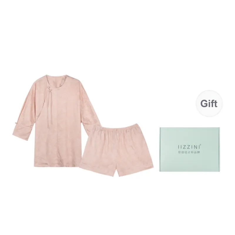 IIZZINI Pajama Set Women's Pink-1