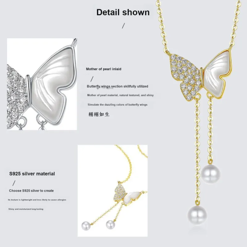 LAOMIAO Pearl Necklaces Women's-8