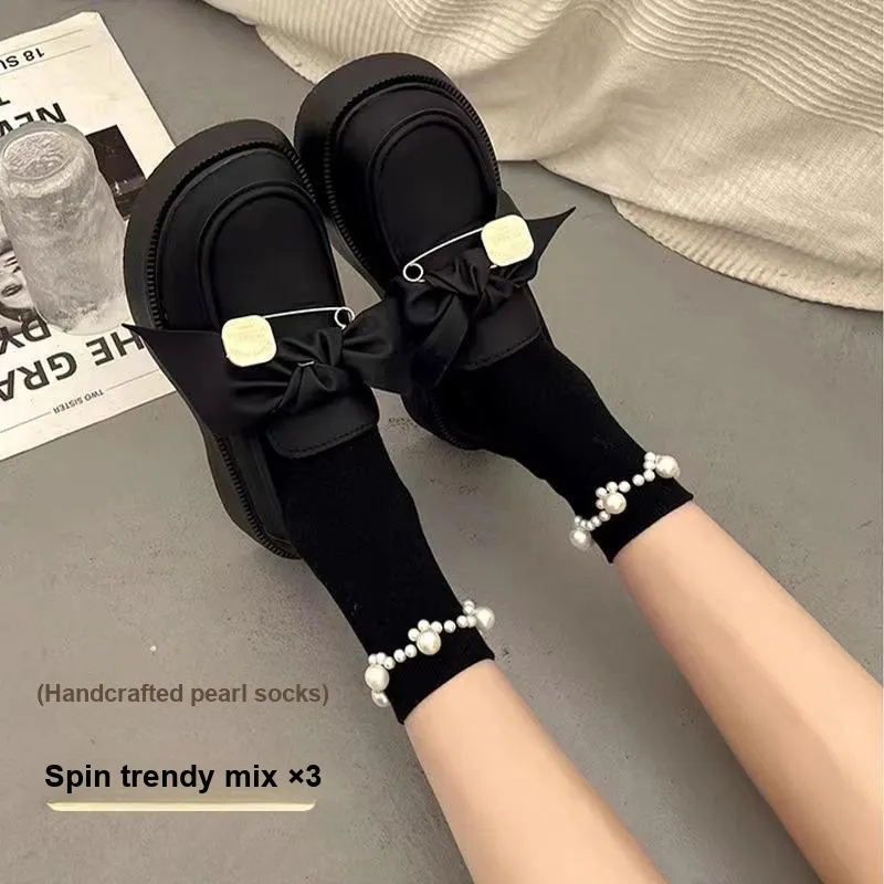 Mulong Family Mid Calf Socks Women's Combo Set-1