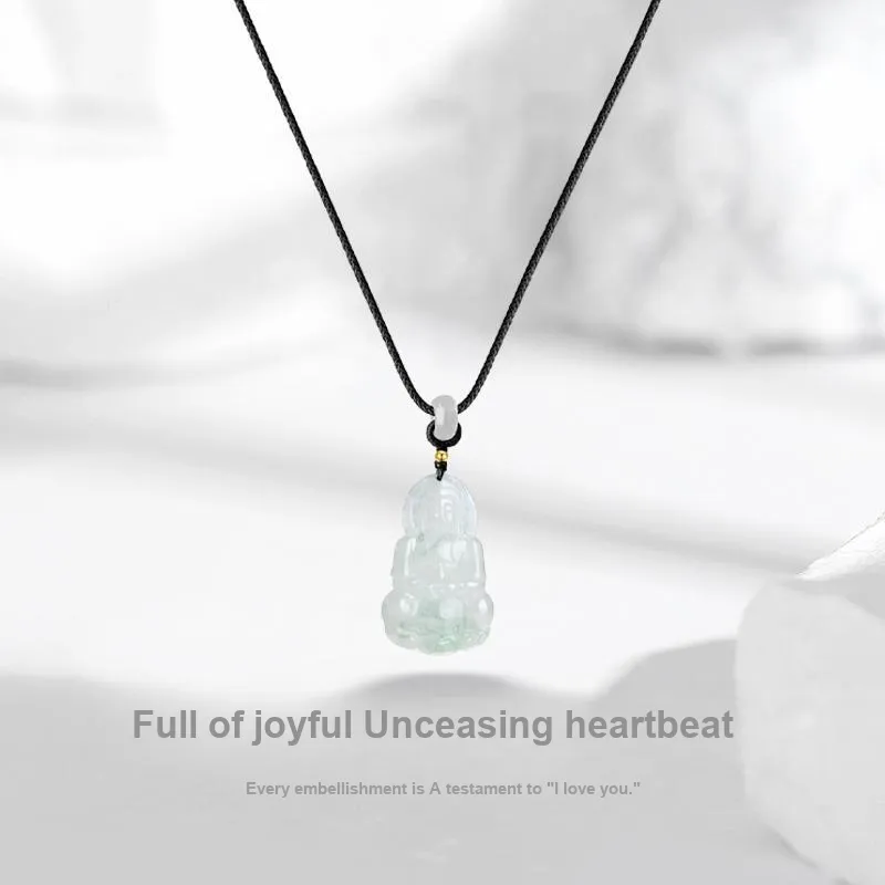 JUICY GRAPE African Emerald Jade Necklaces Unisex-1
