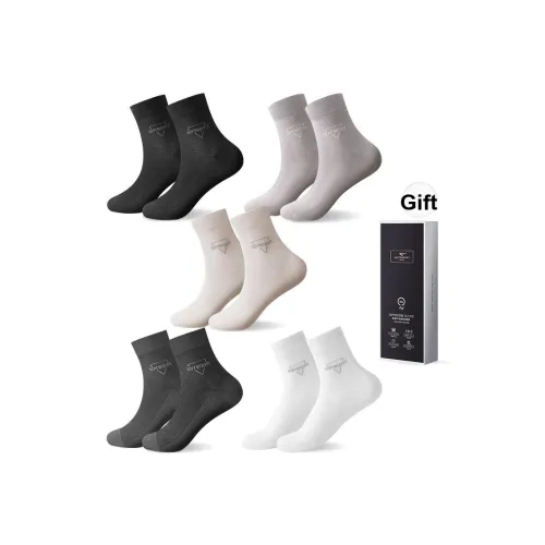 SEPTWOLVES Носки Crew Мужская Коробка 5 Пачек Смешанные Цвета