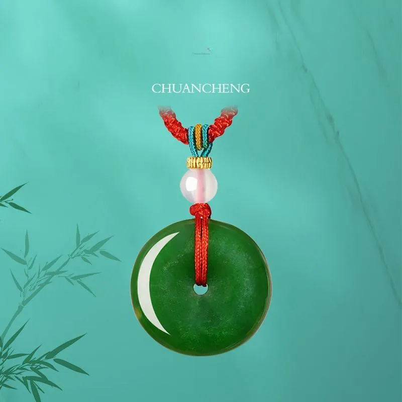 Chum Hetian Jade Pendants Unisex-2