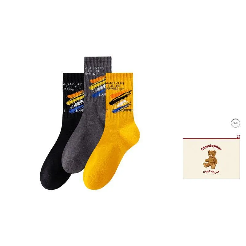 Caramella Basketball Socks Unisex Shopping Bag Combo-12