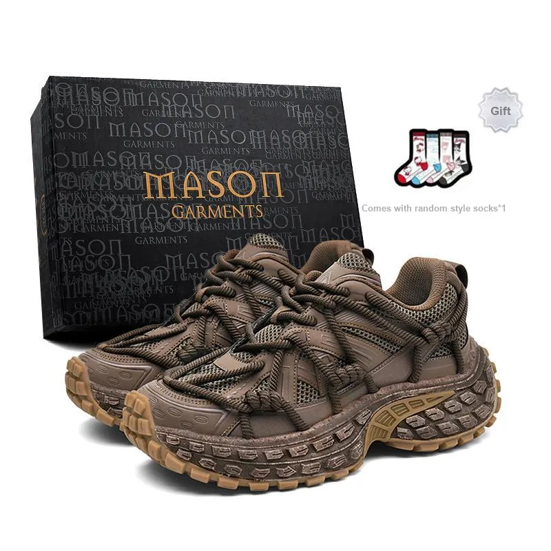 Masongarments Low Top Hiking Shoes Unisex-9