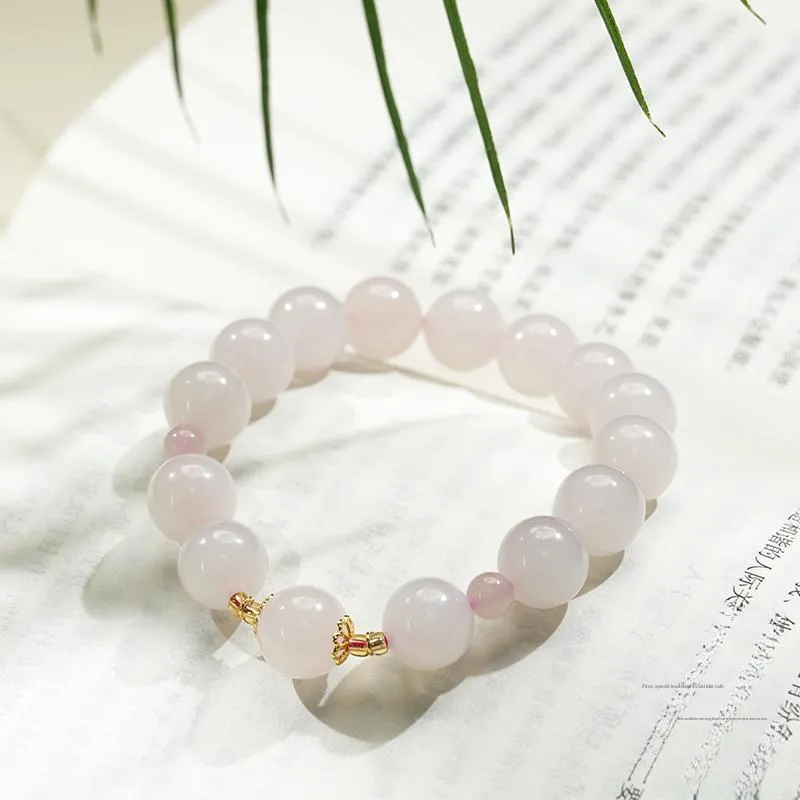 FANHAOGANG JADE Hetian Jade Bracelets Dusty Pink Women's-2
