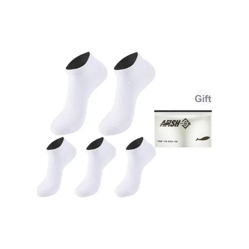 AFISH Низкие носки Мужские Сумка для покупок 5 пар