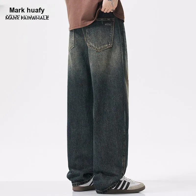 FAIRWHALE Jeans Unisex Blue-6
