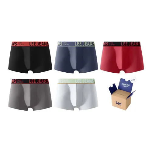 Ли совместный модель Xline Нижнее белье Подарочная коробка Мужской 5 пар