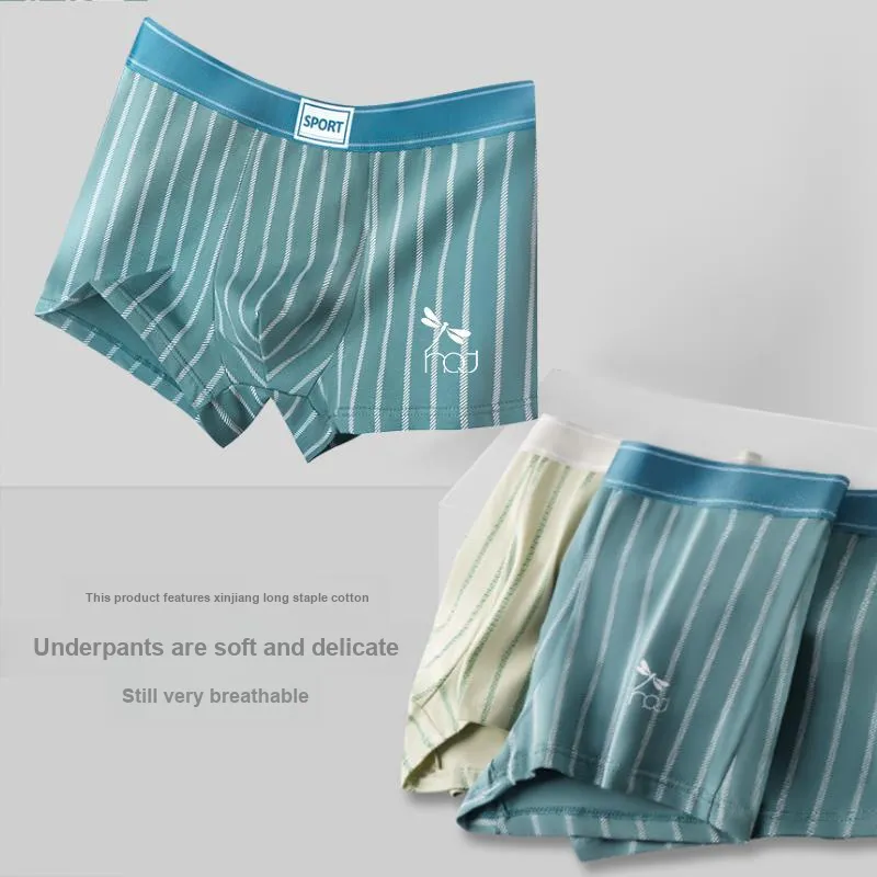 RED DRAGONFLY Cotton Panties Men's 3 Pack Gift Box Set-8
