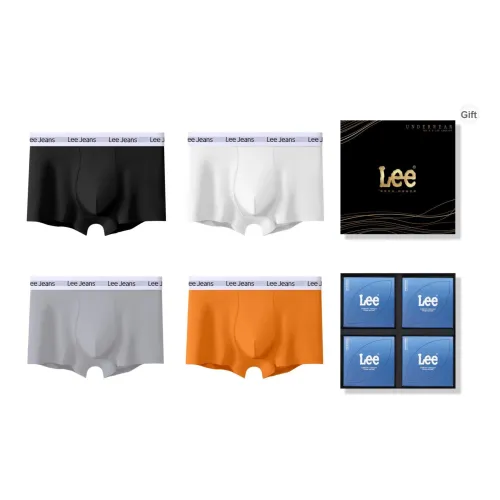 Ли совместный модель нижнего белья Мужской 4 шт Подарочный набор в коробке