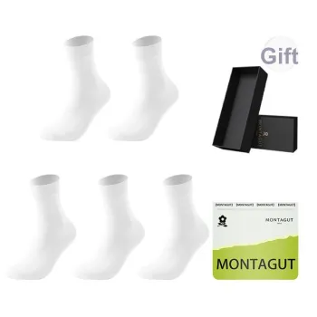Montagut Mid Calf Socks Men's Box 5 Pack