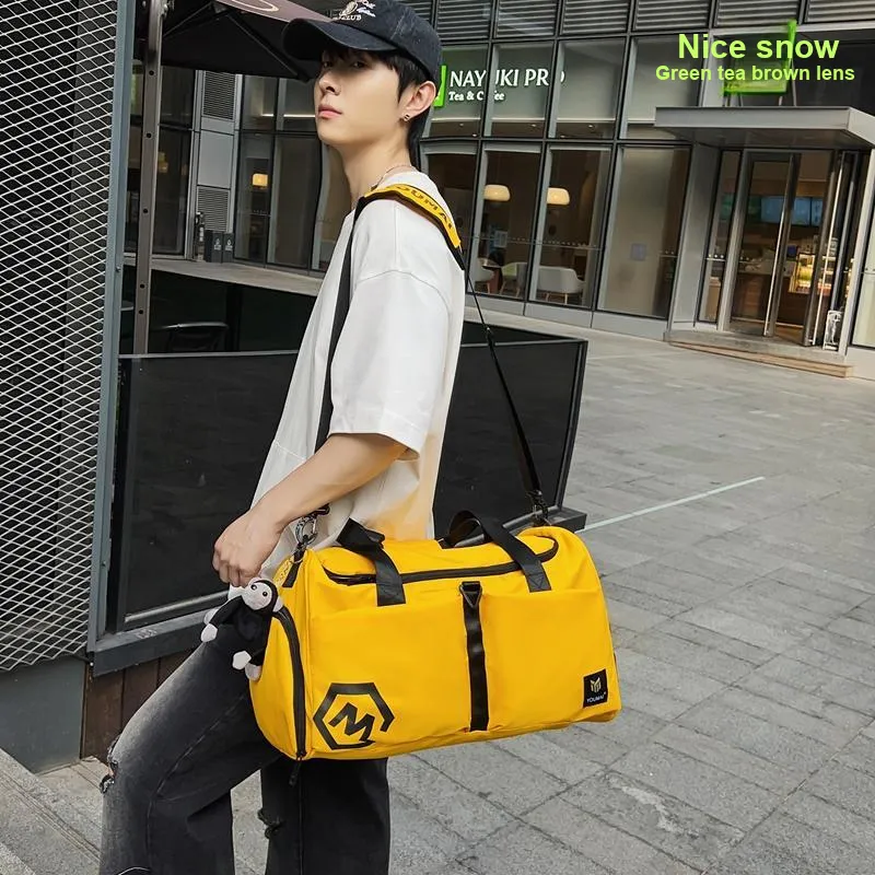 MTribe Nylon Travel Bag Unisex Multicolor-25