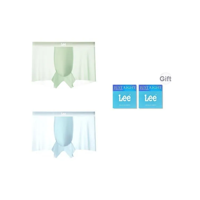 Lee Трусы Мужские Летние Дышащие Шелк Mulberry 7A Антибактериальные Боксеры 4 Пачки Независимый Подарочный Набор Коробка
