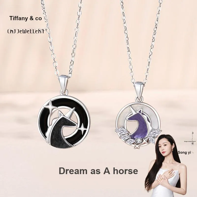 CHAOHONGJI 925 Sterling Silver Necklaces Unisex-11