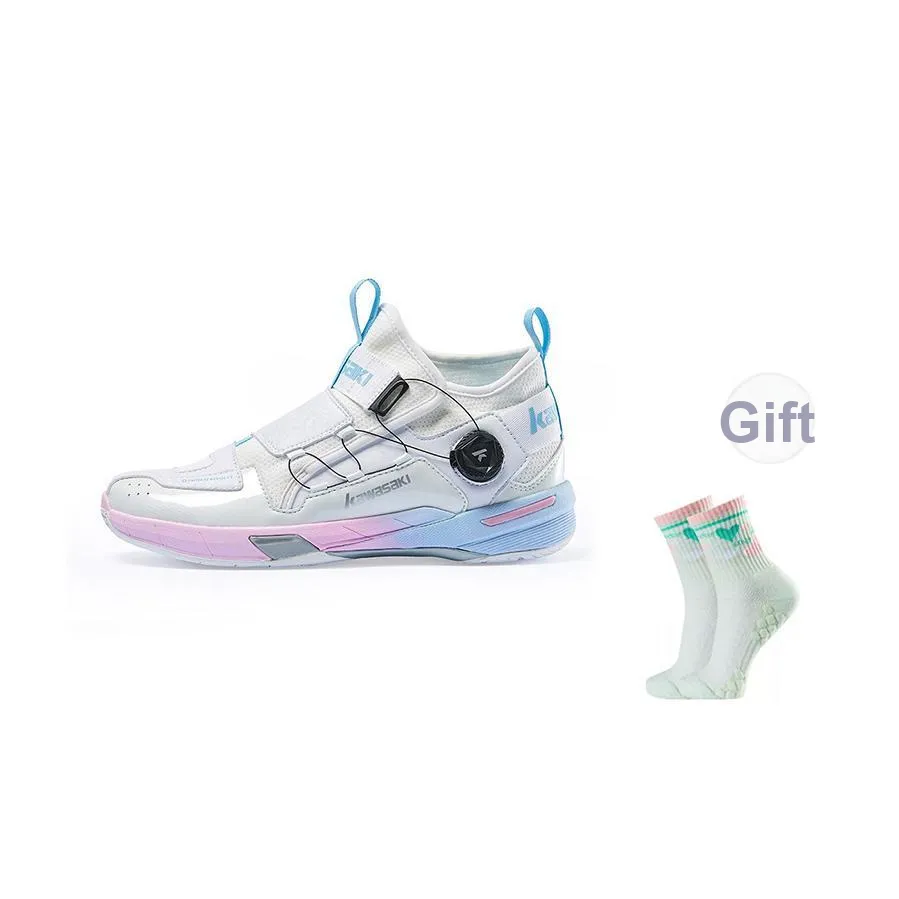 Kawasaki Traverse 2.0 Badminton Shoes Unisex High Top Blue