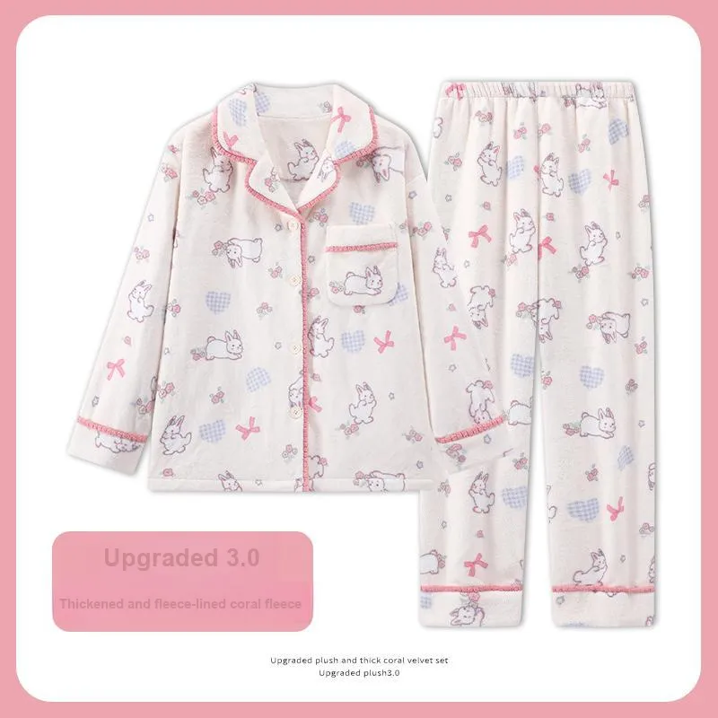 WANANNI Pajama Set Women's Apricot-1