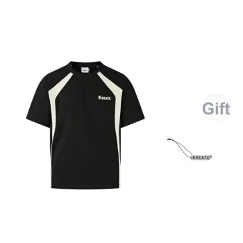 KREATE BOXY Cutting Collection T Shirt Unisex Black