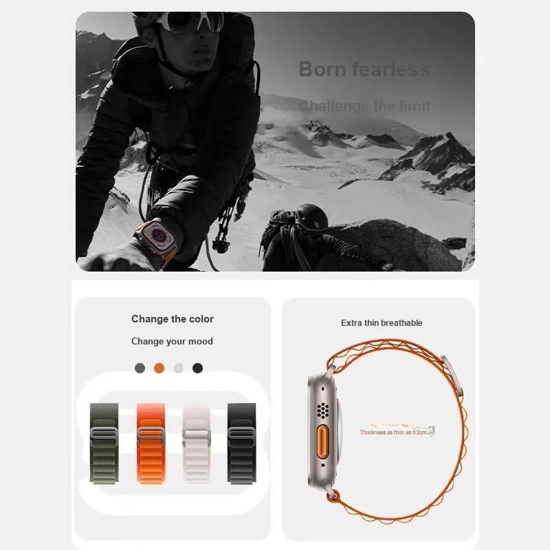 Fly Watch Band Apple Compatibility Nylon Material-5