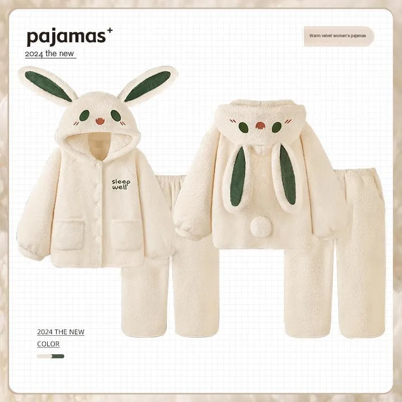 O'MESIK Pajama Set Women's White-1