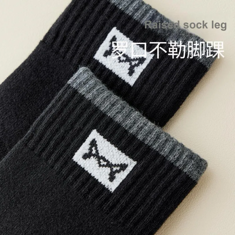 MIIOW Mid Calf Socks Men's 3 Pack-18