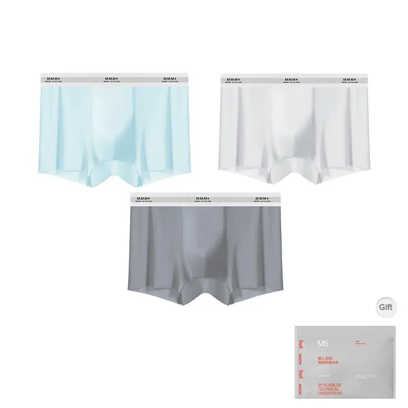 MIIOW Trend Party Series Underpants Men's Shopping Bag 3 Pack-0