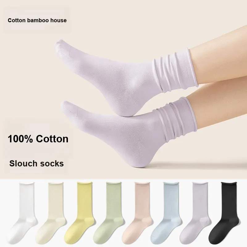 B&C.Room Mid Calf Socks Fall Winter Women's 5 Pack-5