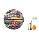 Box Not Included-Multicolor (Includes Air Pump, Air Needle, and Ball Net)