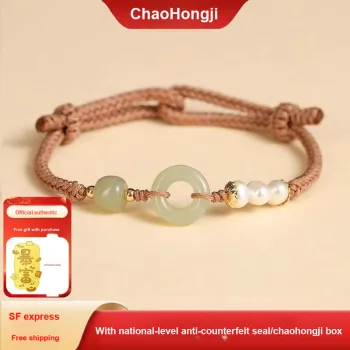 CHAOHONGJI Chalcedony Jade Bracelets Women's