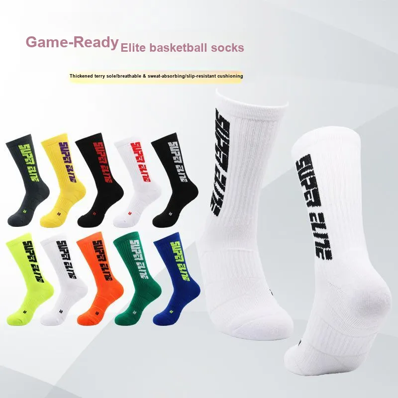 TLXT Basketball Socks Men's Shock Absorbers Slip Resistant, Comfortable And Breathable, Quality Guaranteed-1