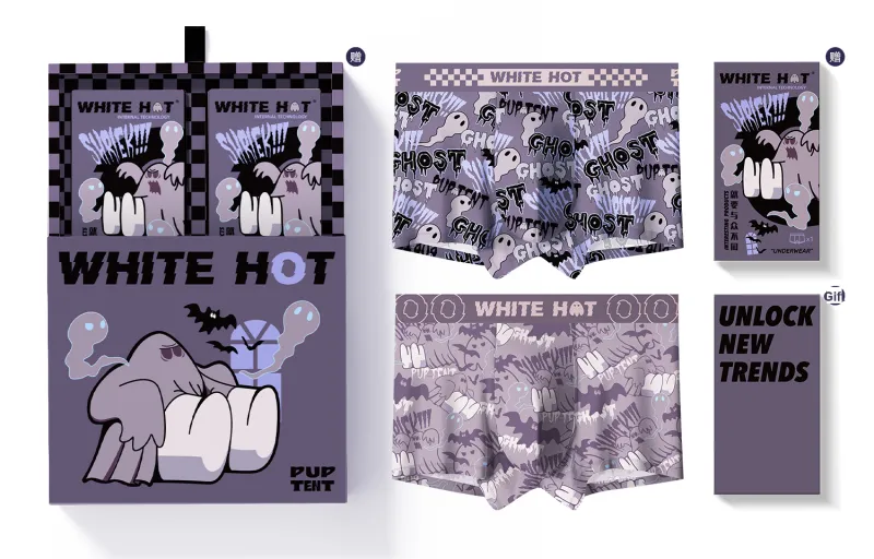 WHITE HOT Underpants Men's Combo Gift Box Sets-33